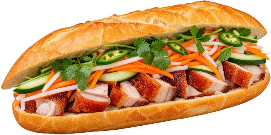 Bánh Mì Heo Quay (Roasted Pork)