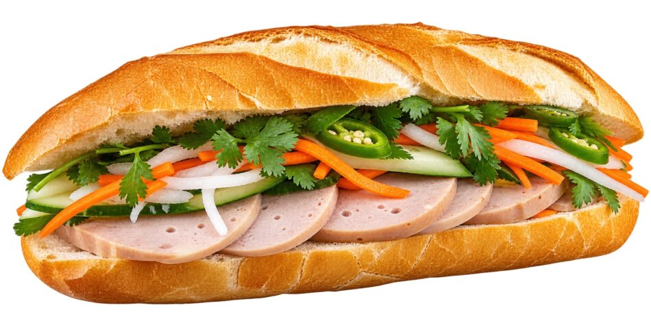 Bánh Mì Chả Lụa (Vietnamese Pork Roll)
